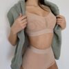 Бюстгальтер-топ Viviene Brand Nude двойная чашка