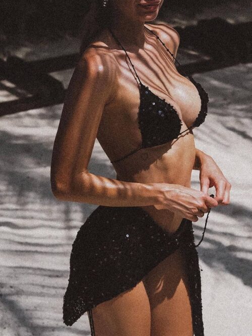 Юбка Knit Black