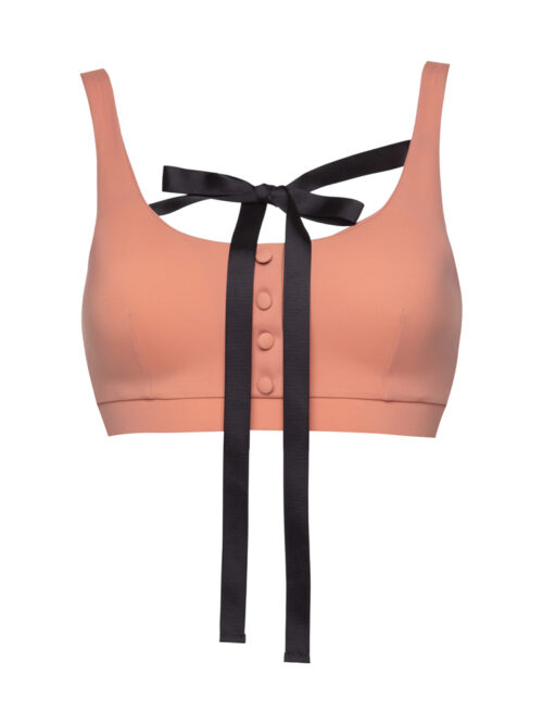 Топ Bow Peach