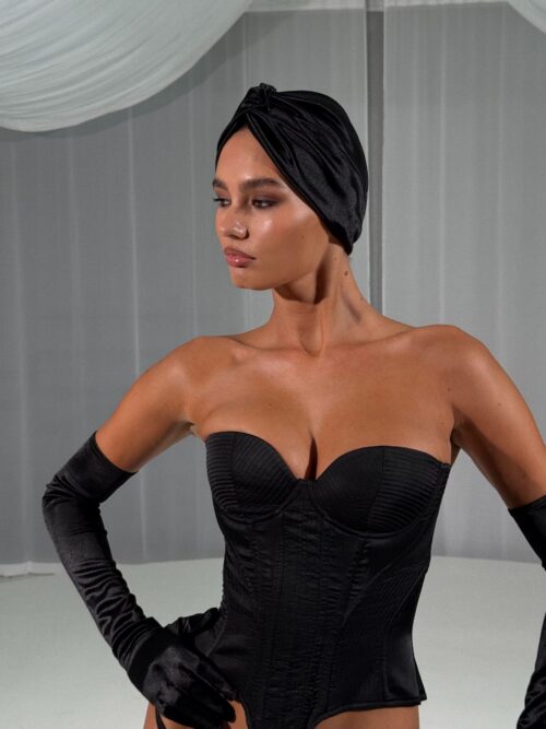 Тюрбан Sultana Grace Black